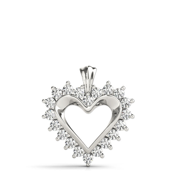 Heart Diamond Pendant · 0.24 ct tw