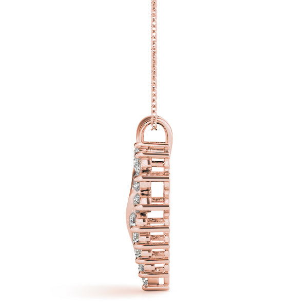 Heart Diamond Pendant · 1.04 ct tw