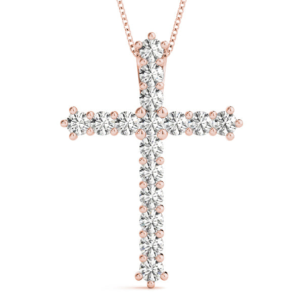Cross Diamond Pendant · 0.72 ct tw