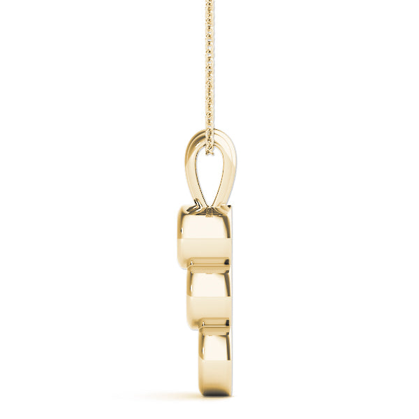 Three-Stone Diamond Pendant · 0.50 ct tw