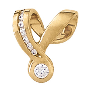 Diamond Solitaire Pendant · 0.36 ct tw