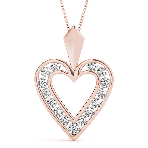 Heart Diamond Pendant · 0.23 ct tw