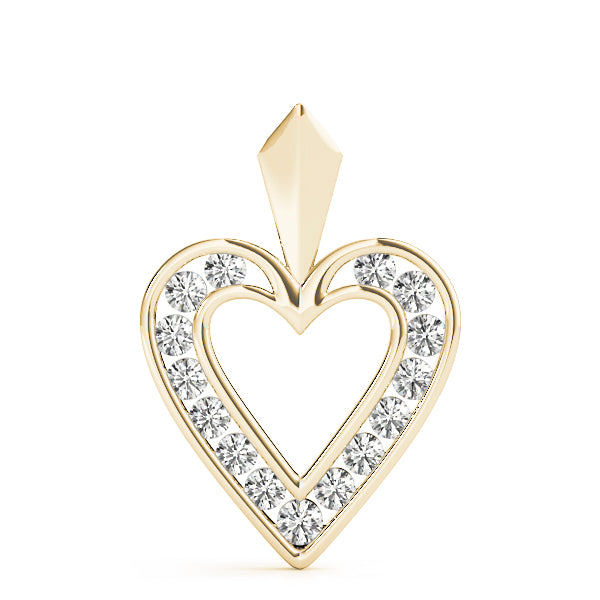 Heart Diamond Pendant · 0.46 ct tw