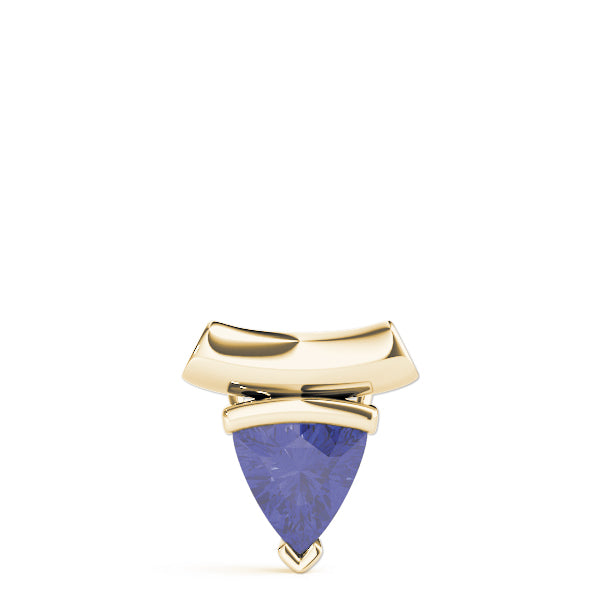 Trillion Gemstone Pendant