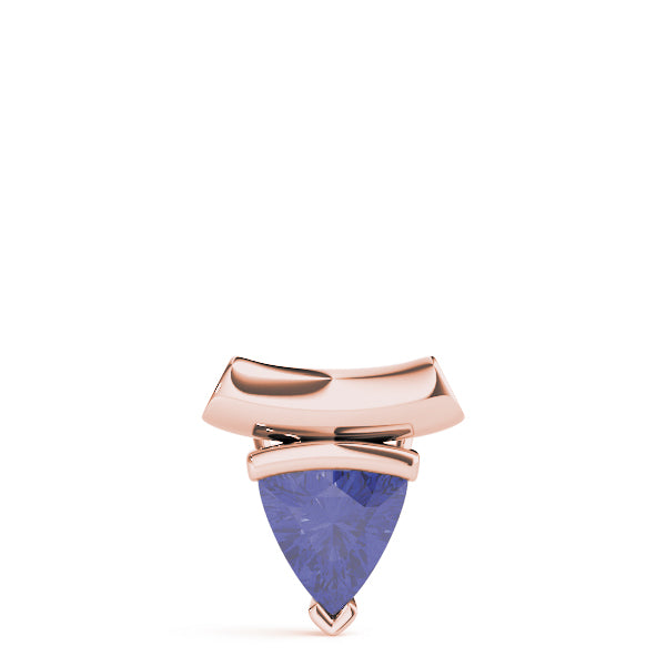 Trillion Gemstone Pendant