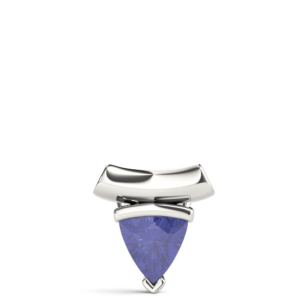 Trillion Gemstone Pendant