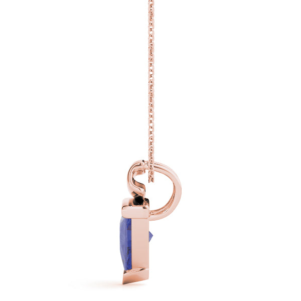 Trillion Gemstone Pendant
