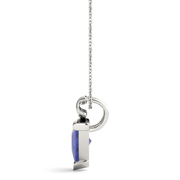 Trillion Gemstone Pendant