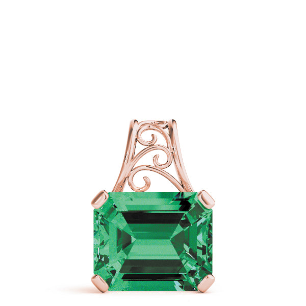 Emerald Gemstone Pendant