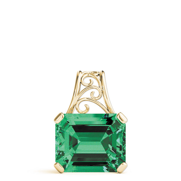 Emerald Gemstone Pendant