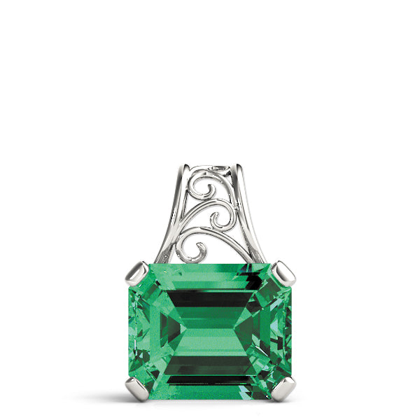 Emerald Gemstone Pendant