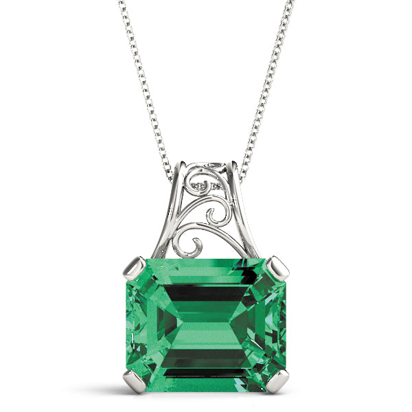 Emerald Gemstone Pendant