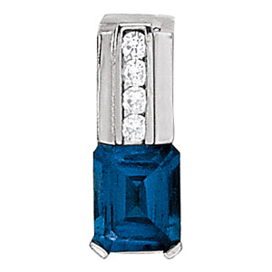 Emerald Gemstone Pendant · 0.20 ct tw