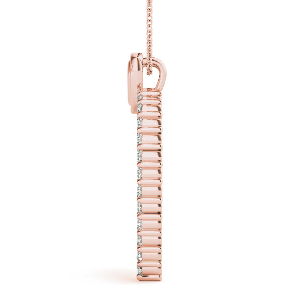 Heart Diamond Pendant · 0.94 ct tw