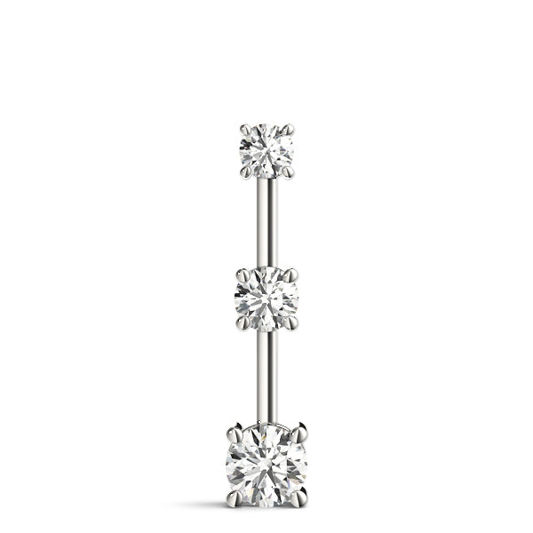 Three-Stone Diamond Pendant · 0.50 ct tw