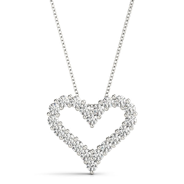 Heart Diamond Pendant · 1.00 ct tw