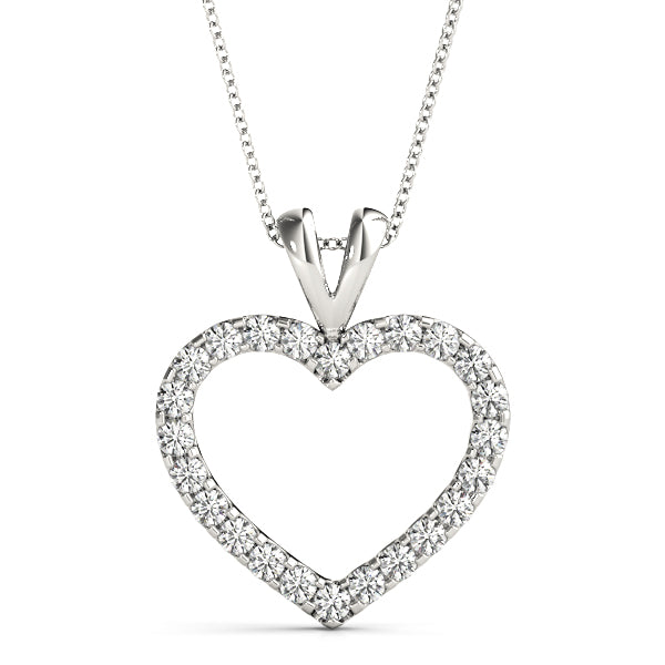 Heart Diamond Pendant · 0.91 ct tw
