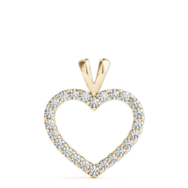 Heart Diamond Pendant · 0.91 ct tw