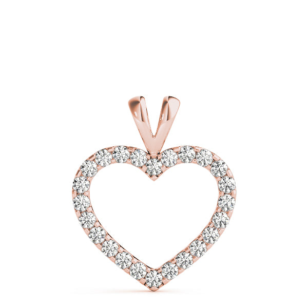 Heart Diamond Pendant · 0.52 ct tw