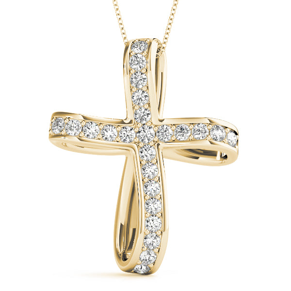 Religious Crosses Diamond Pendant · 0.24 ct tw