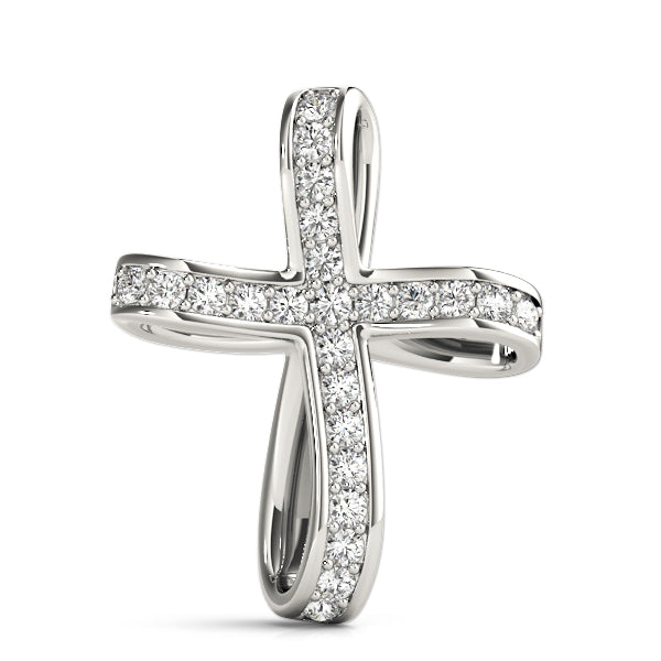 Religious Crosses Diamond Pendant · 0.24 ct tw