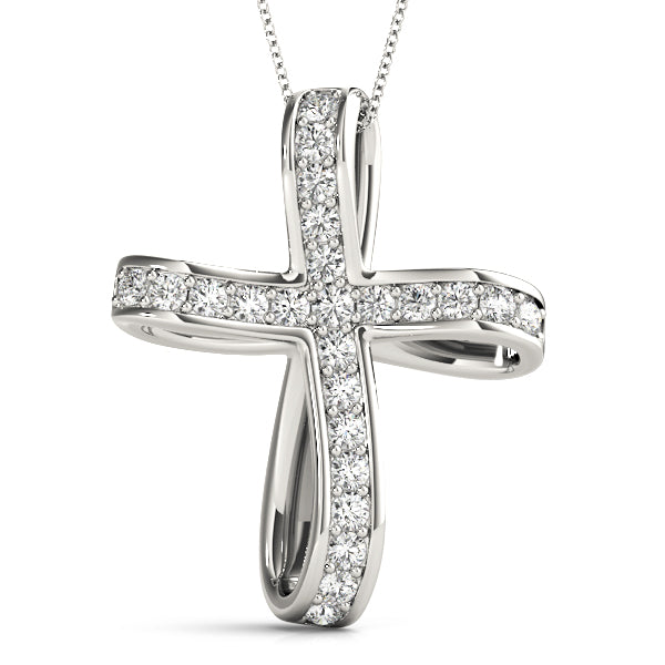Religious Crosses Diamond Pendant · 0.49 ct tw