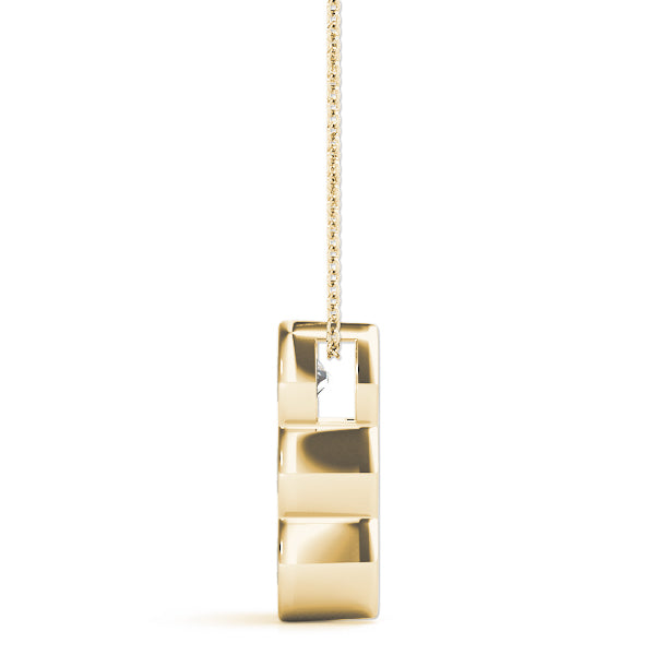 Three-Stone Diamond Pendant · 0.99 ct tw