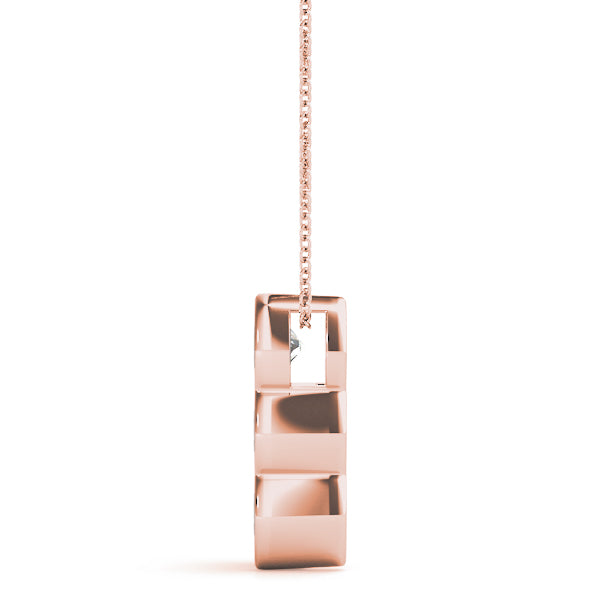 Three-Stone Diamond Pendant · 0.51 ct tw