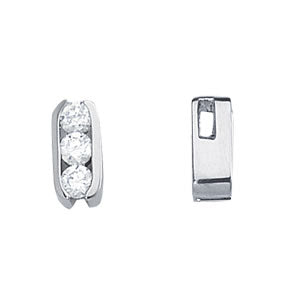 Three-Stone Diamond Pendant · 0.51 ct tw