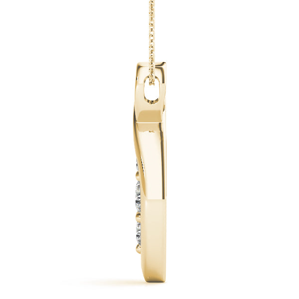 Three-Stone Diamond Pendant · 0.45 ct tw