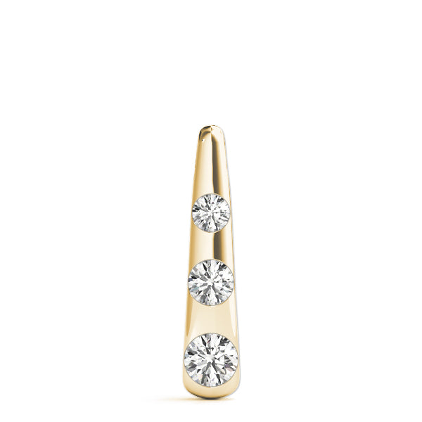Three-Stone Diamond Pendant · 0.26 ct tw