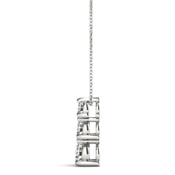 Three-Stone Diamond Pendant · 1.00 ct tw