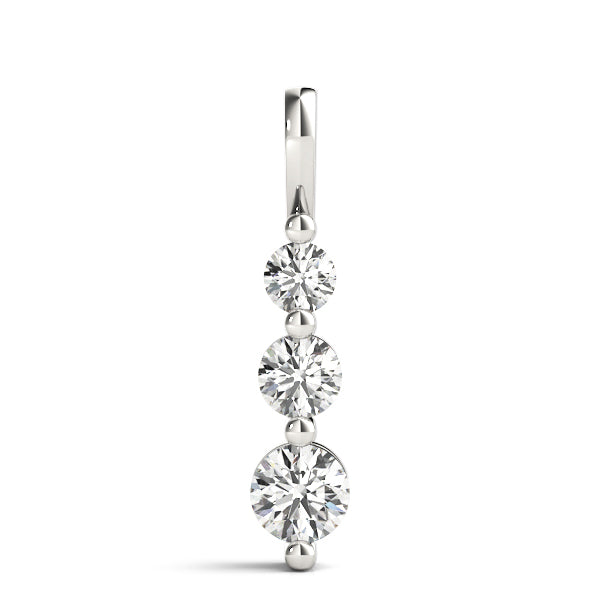 Three-Stone Diamond Pendant · 2.50 ct tw