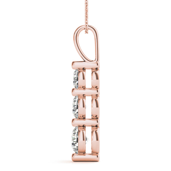 Three-Stone Diamond Pendant · 2.00 ct tw