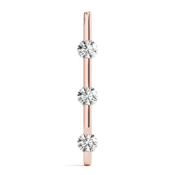 Three-Stone Diamond Pendant · 0.48 ct tw