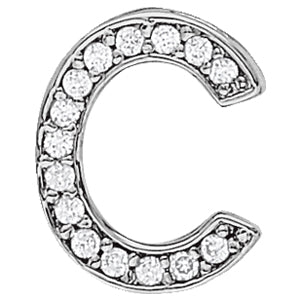 Initials Diamond Pendant · 0.23 ct tw