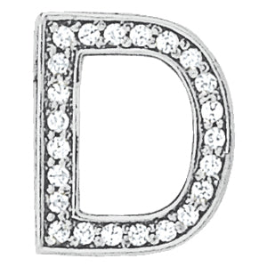 Initials Diamond Pendant · 0.25 ct tw