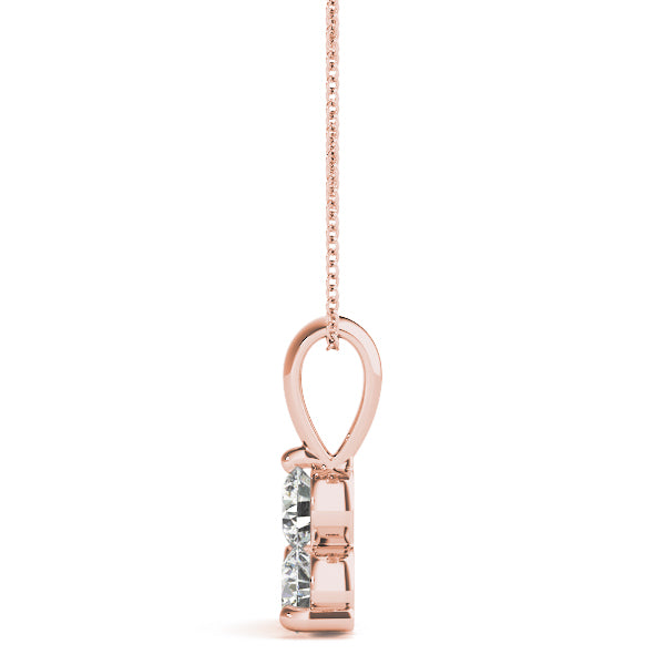 Three-Stone Diamond Pendant · 0.51 ct tw