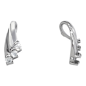 Three-Stone Diamond Pendant · 0.24 ct tw