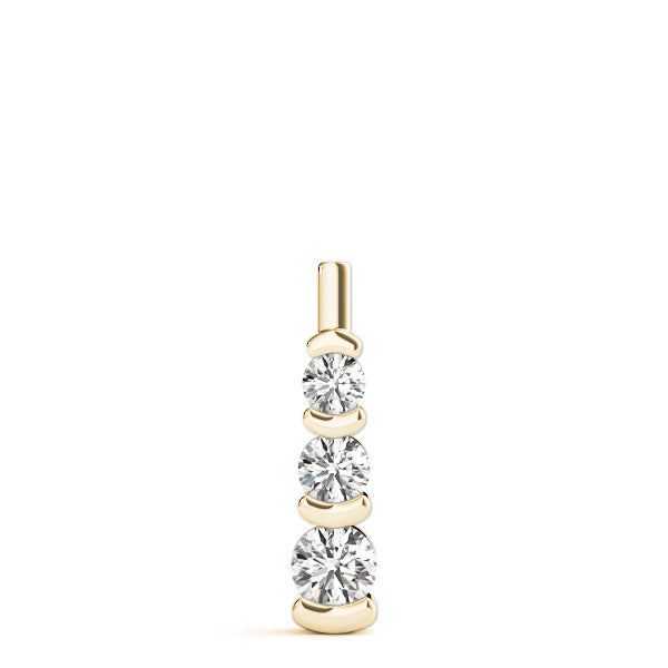 Three-Stone Diamond Pendant · 1.00 ct tw