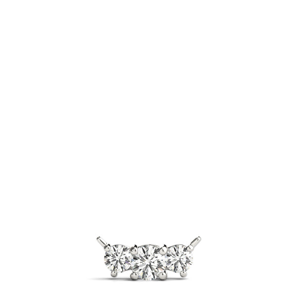 Three-Stone Diamond Pendant · 0.24 ct tw