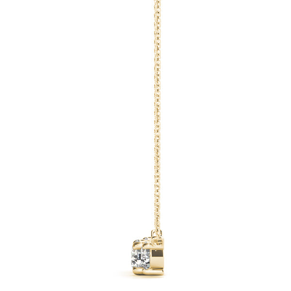 Three-Stone Diamond Pendant · 0.24 ct tw