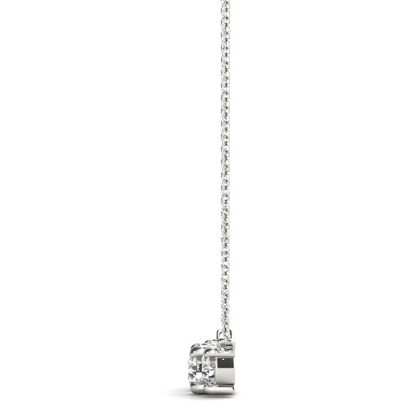 Three-Stone Diamond Pendant · 0.49 ct tw