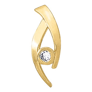 Diamond Solitaire Pendant · 0.23 ct tw