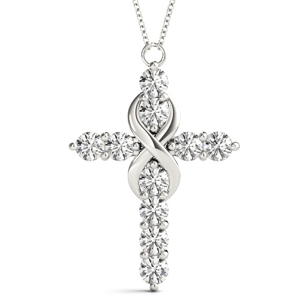 Religious Crosses Diamond Pendant · 1.00 ct tw