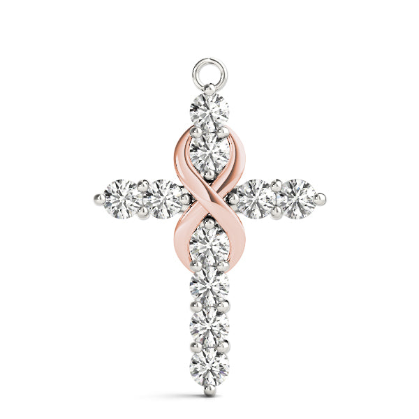 Religious Crosses Diamond Pendant · 1.00 ct tw
