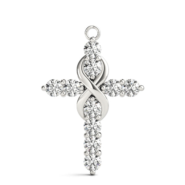 Religious Crosses Diamond Pendant · 0.40 ct tw