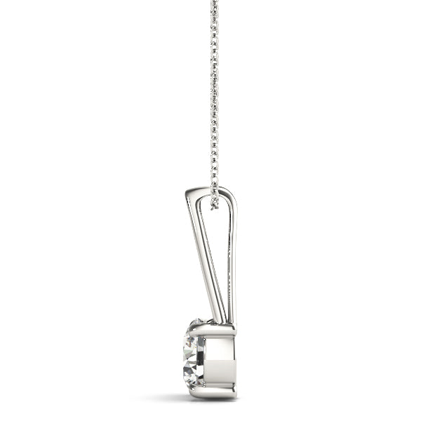 Round Diamond Solitaire Pendant · 0.63 ct tw