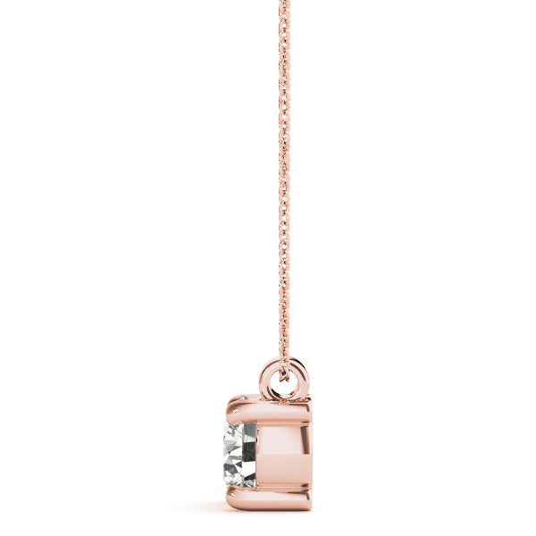 Round Diamond Solitaire Pendant · 1.00 ct tw