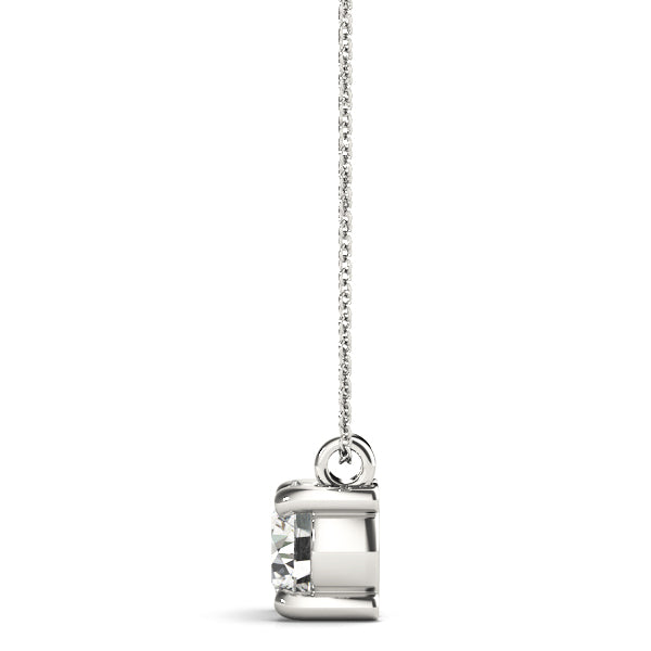 Round Diamond Solitaire Pendant · 0.33 ct tw